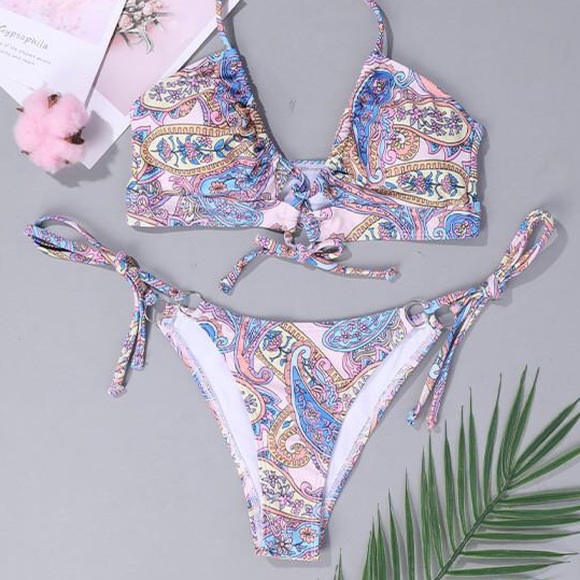 Paisley print bikini - Picture 4 of 7